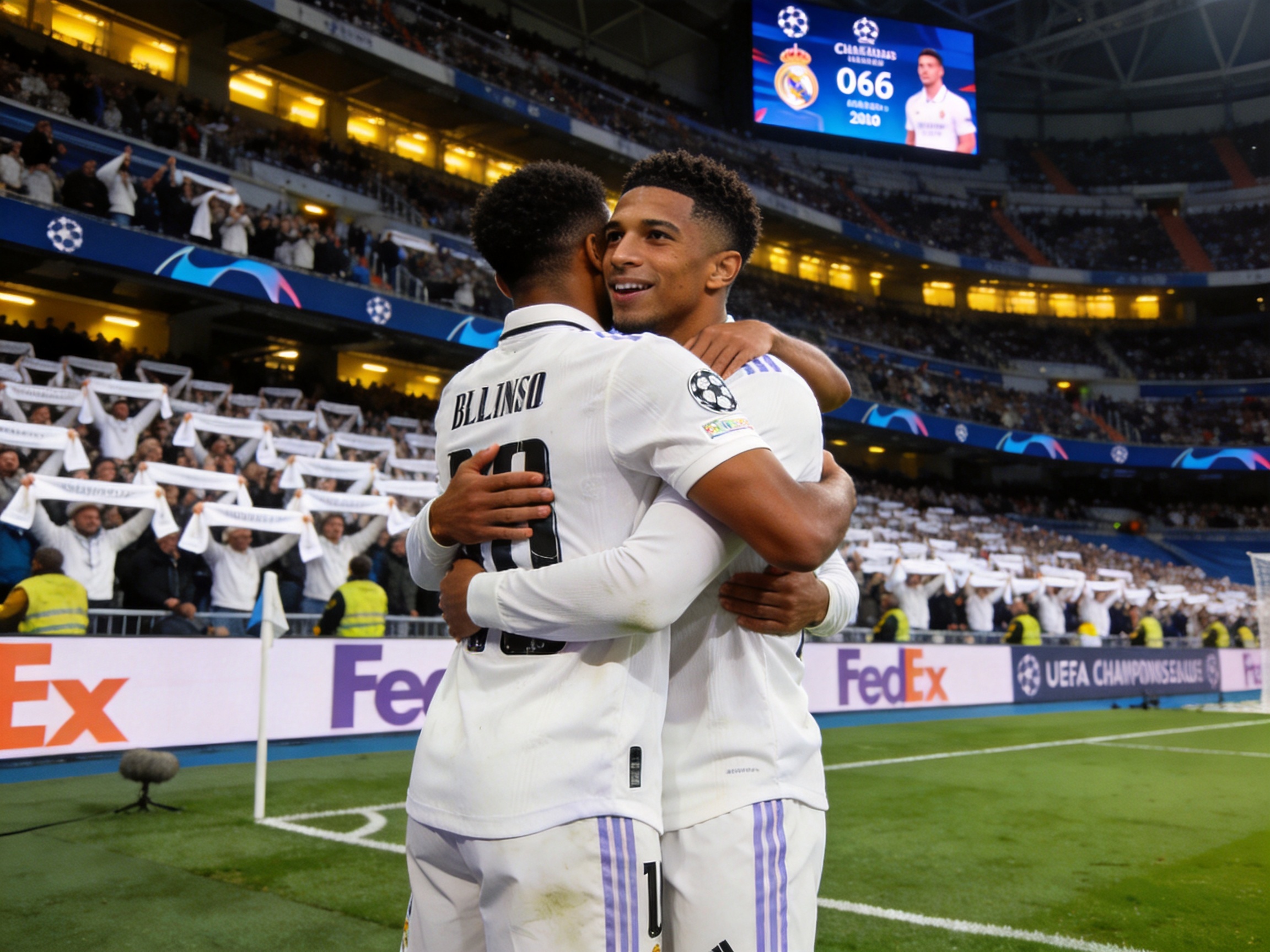 77体育新闻封面皇马欧冠出线
